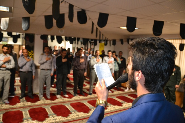 برگزاري مراسم سوگواري شهادت حضرت علي(ع) در شهرداري
